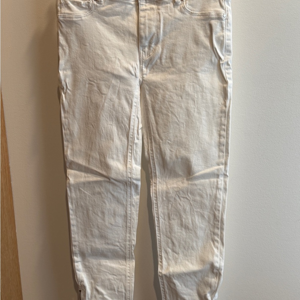 White House Black Market White Jegging Crop - Size 00